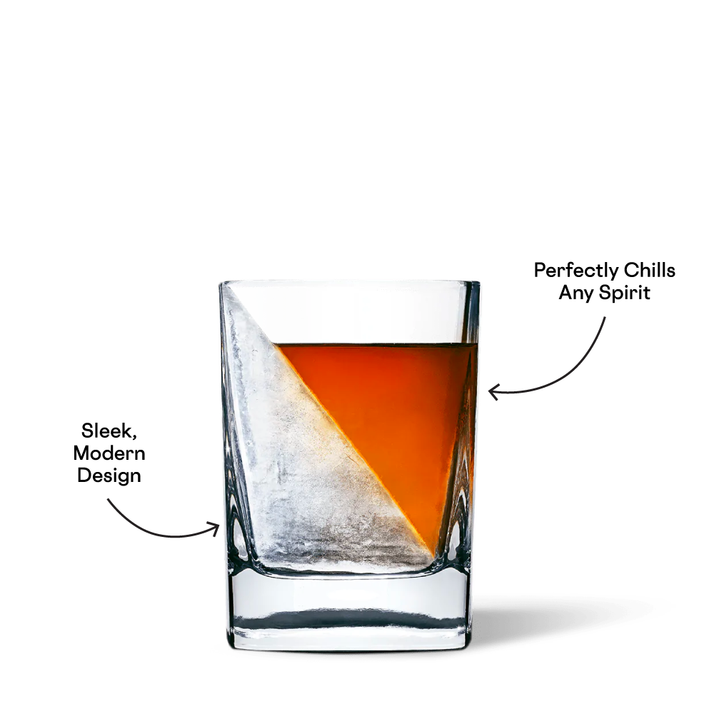 Whiskey Wedge + Cigar Glass Bundle - Clean Whiskey A1