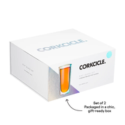 Prism Pint Glass Set (2) - Portable Glassware F8