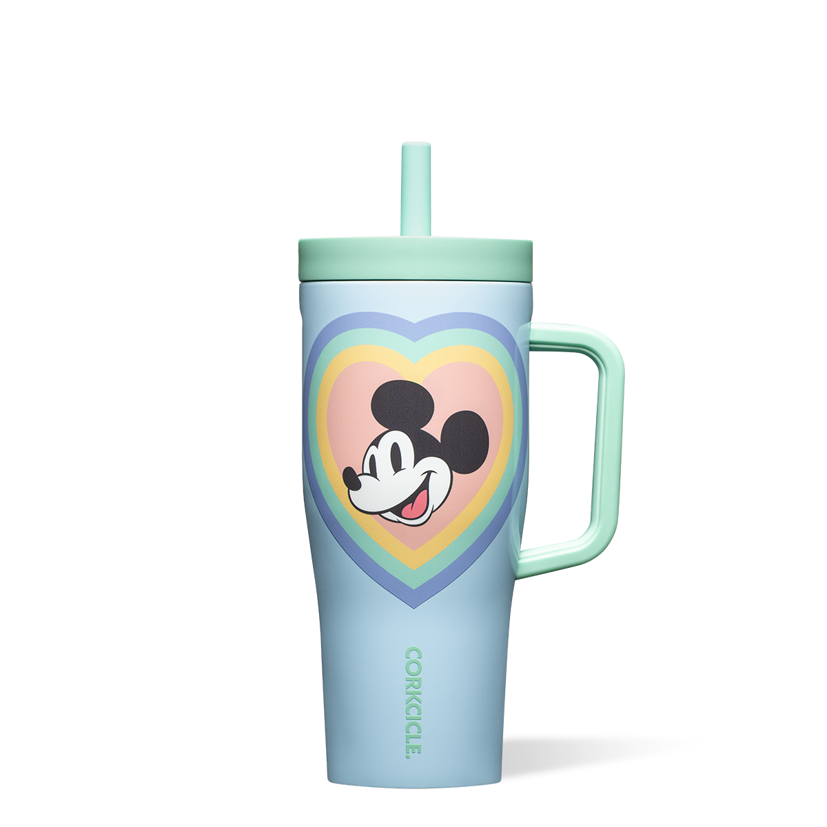 Mickey & Minnie Mouse Retro Rainbow Leakproof Cruiser - Morning Refill U3