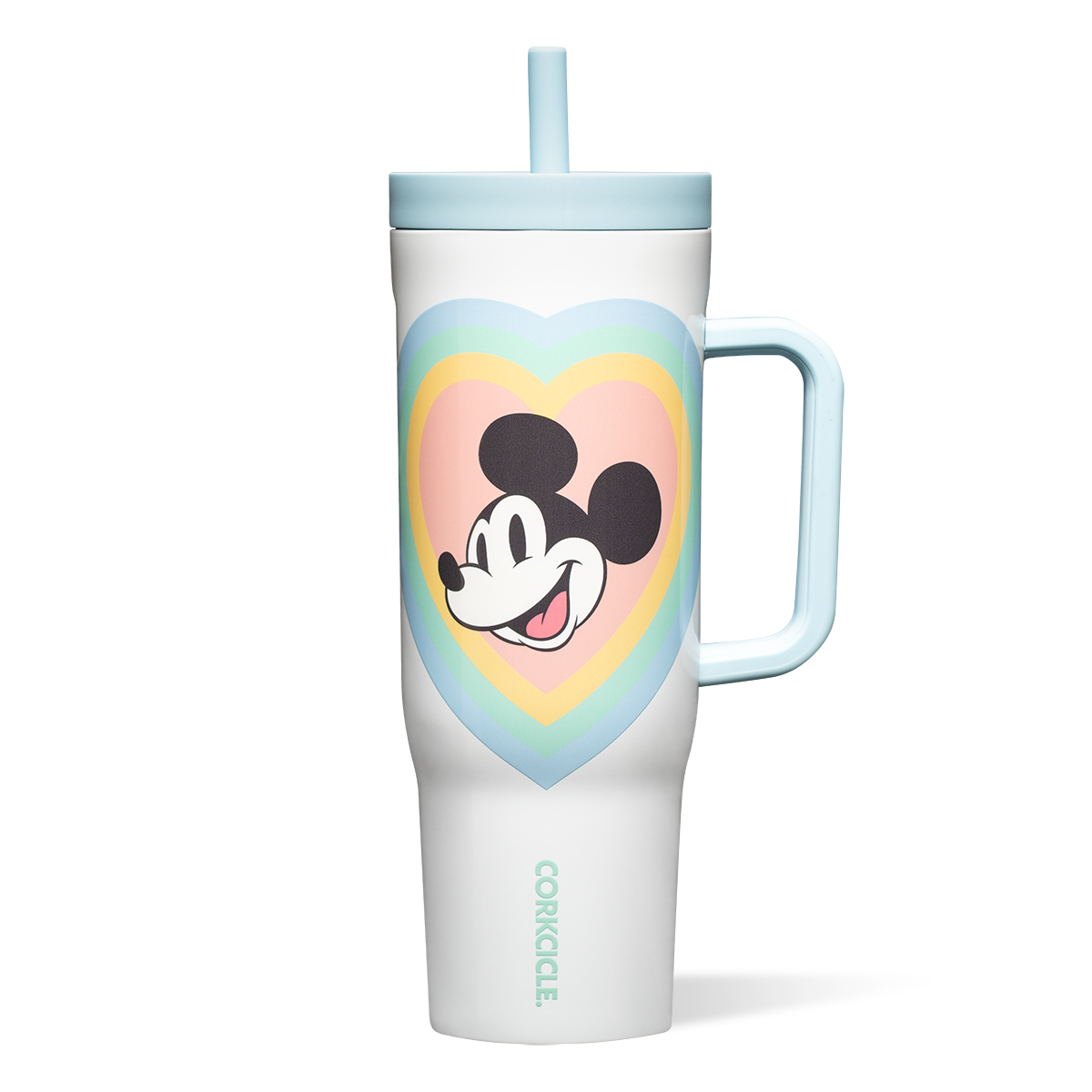 Mickey & Minnie Mouse Retro Rainbow Leakproof Cruiser - Morning Refill U3