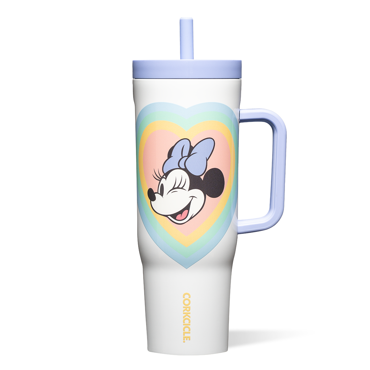 Mickey & Minnie Mouse Retro Rainbow Leakproof Cruiser - Morning Refill U3