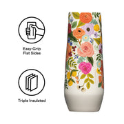 Rifle Paper Co. Stemless Flute - Durable Choice A4