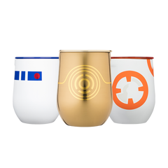 Star Wars TM Droids Stemless Set (3) - Smooth Beverage P0