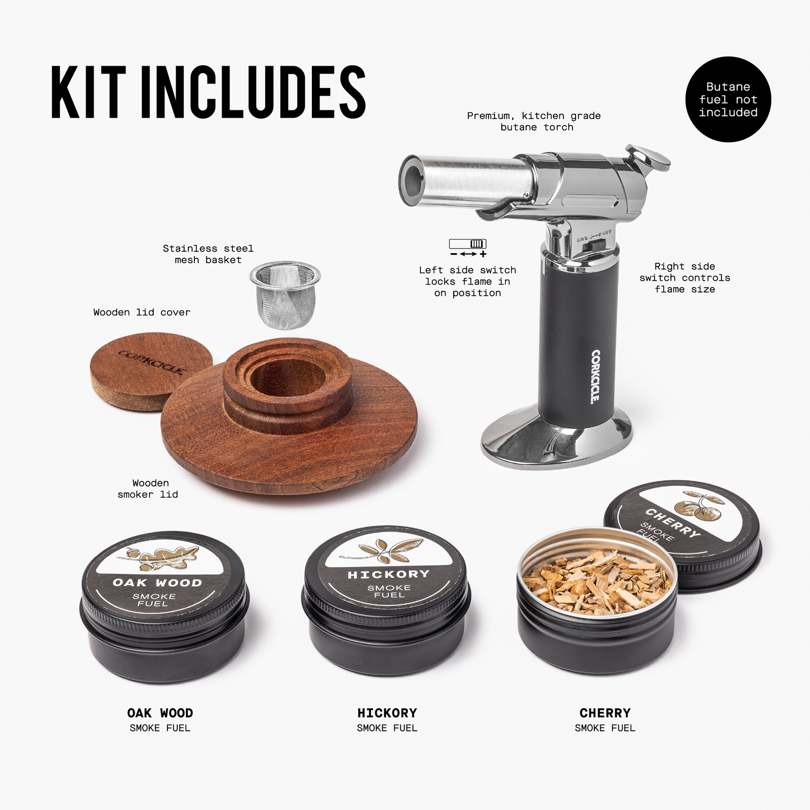 Whiskey Smoking Kit - Premium Select L7