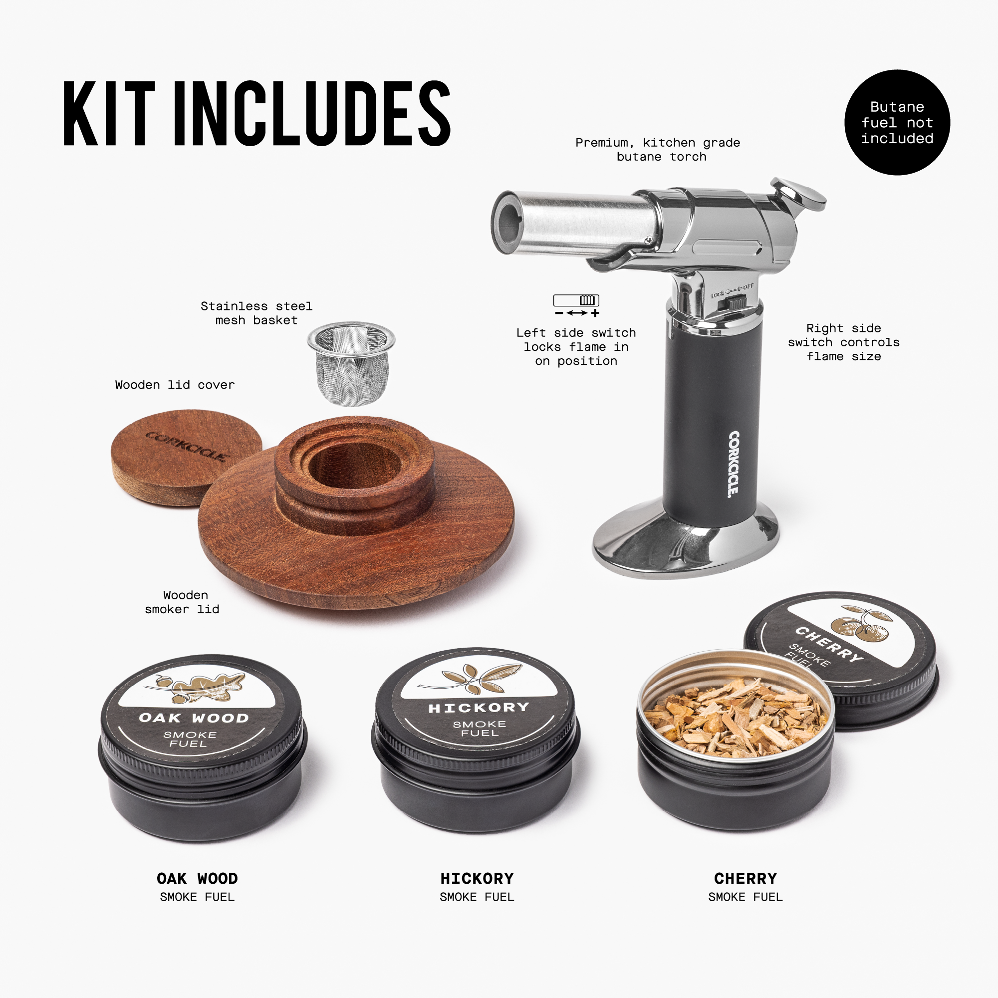 Whiskey Smoking Kit - Premium Select L7