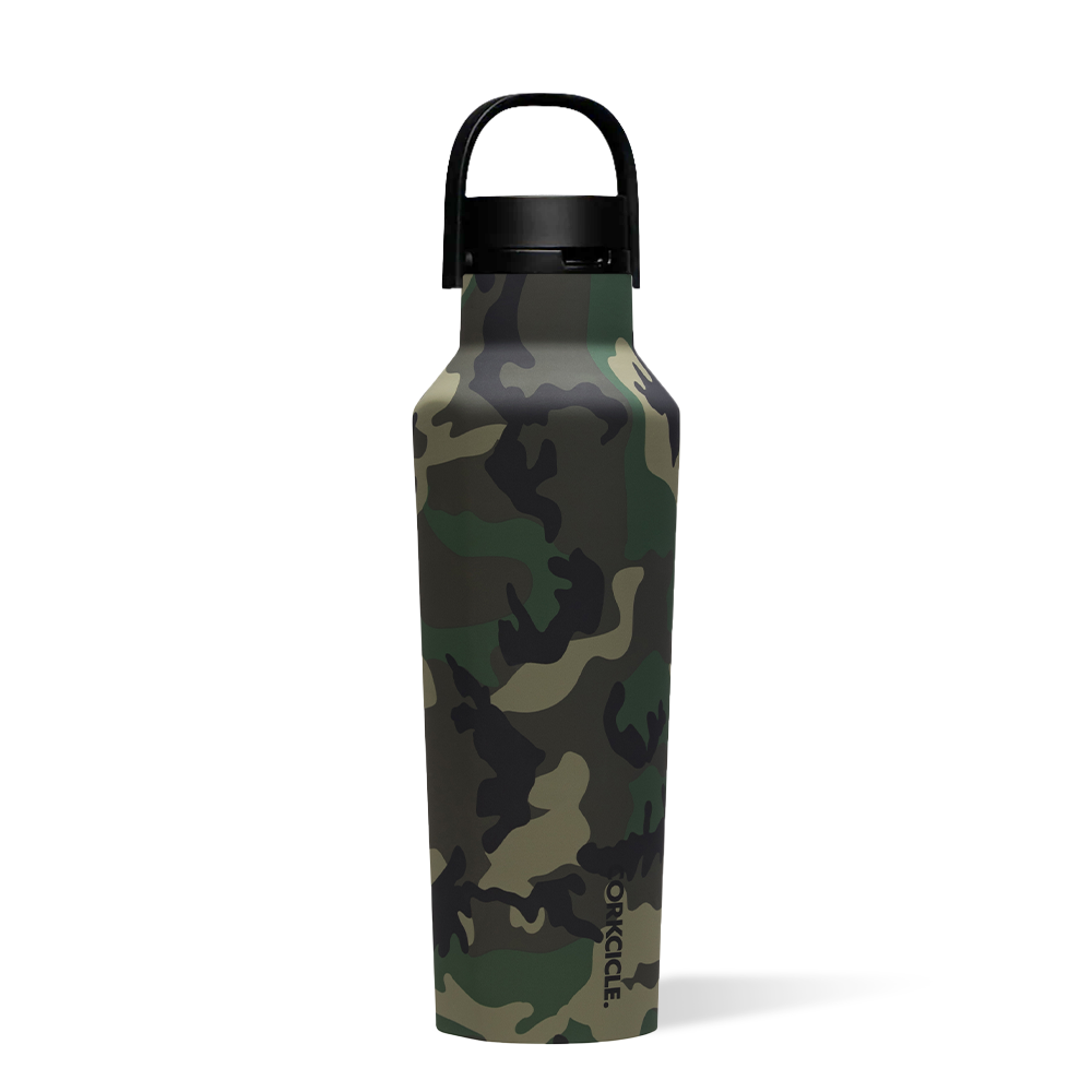 Woodland Camo Sport Canteen - Travel Refill D5 - 20oz / Woodland Camo