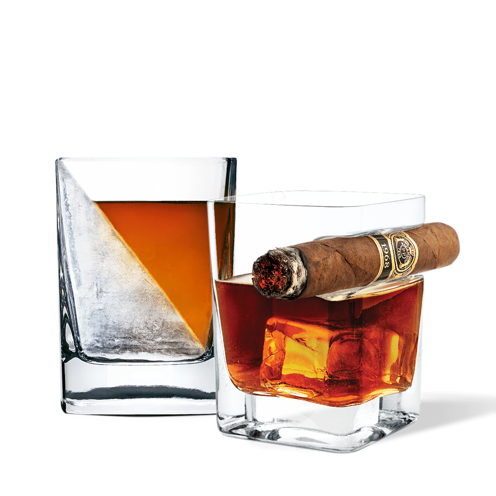 Whiskey Wedge + Cigar Glass Bundle - Clean Whiskey A1 - Default Title