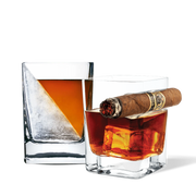 Whiskey Wedge + Cigar Glass Bundle - Clean Whiskey A1